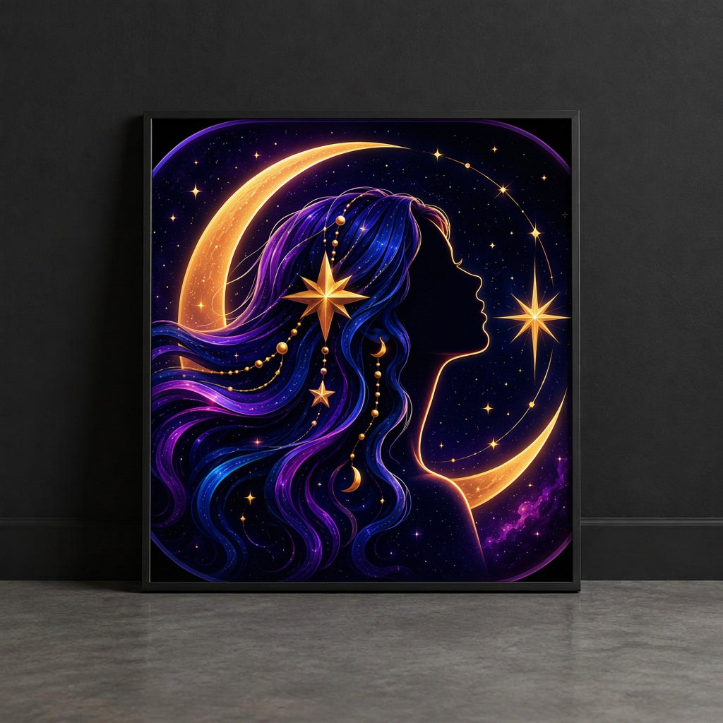 Celestial Muse Art Print