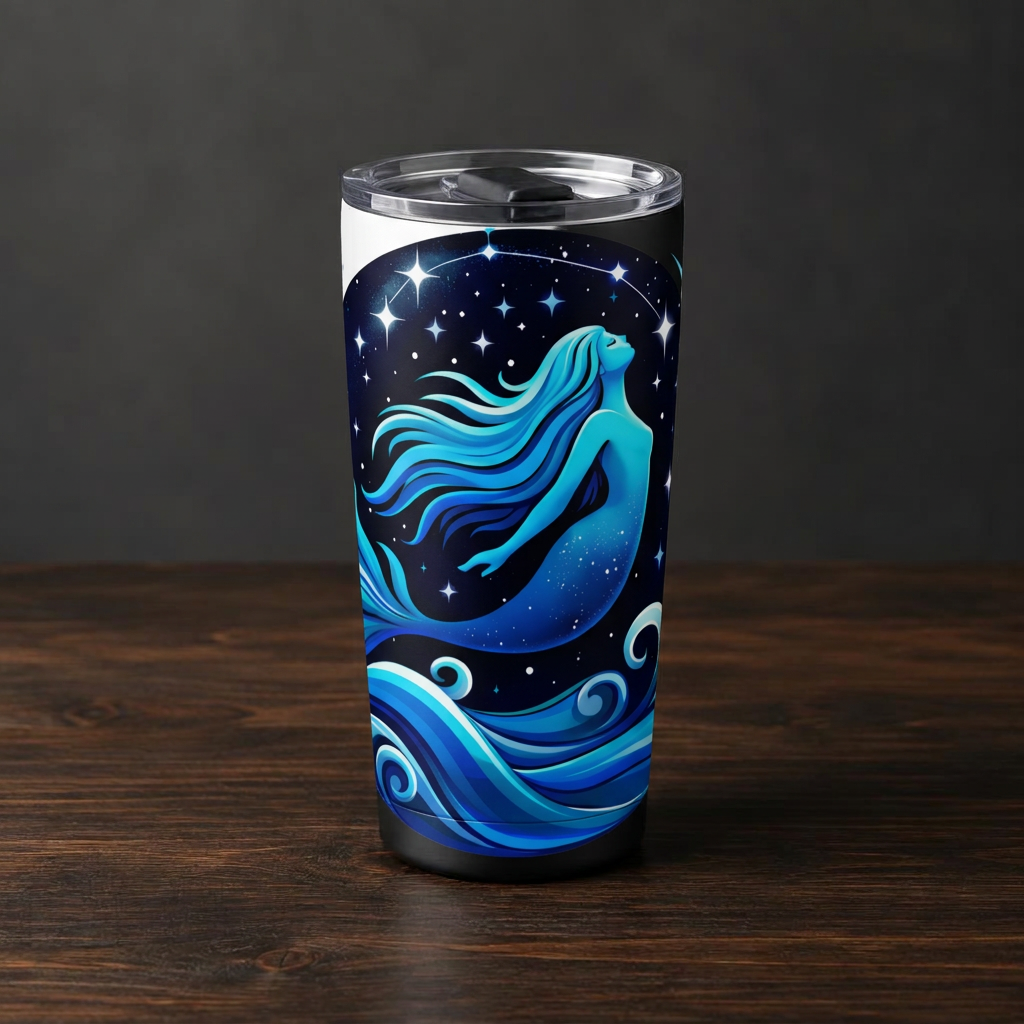 Mermaid Moon Tumbler
