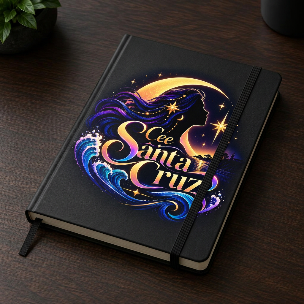 Moonlit Coast Notebook